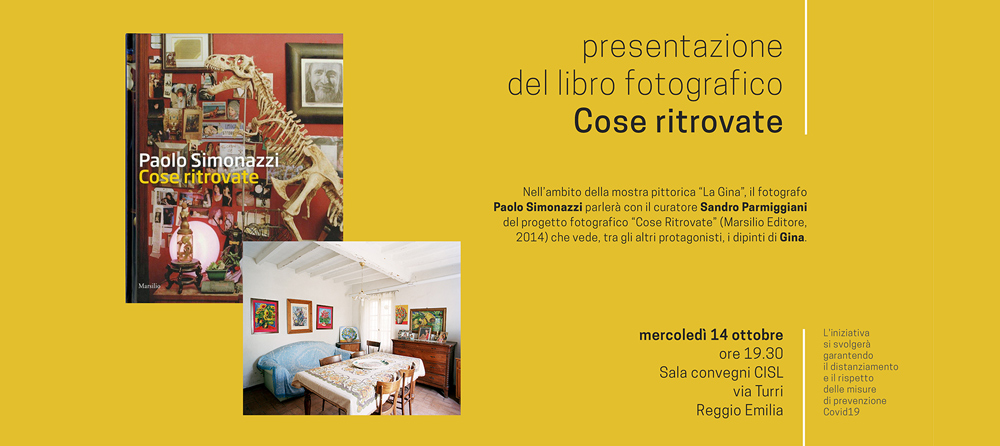 Presentation of photobook "Cose ritrovate"